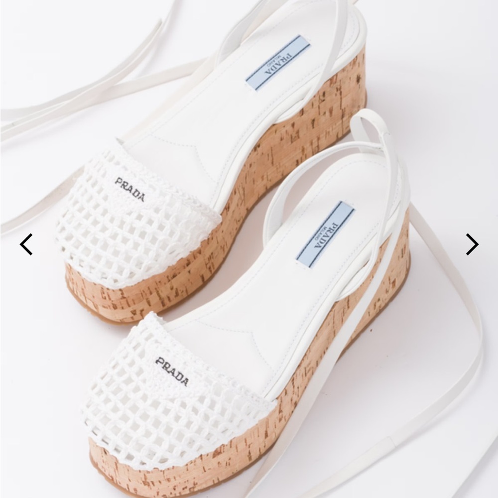 Prada Wedge Sandals